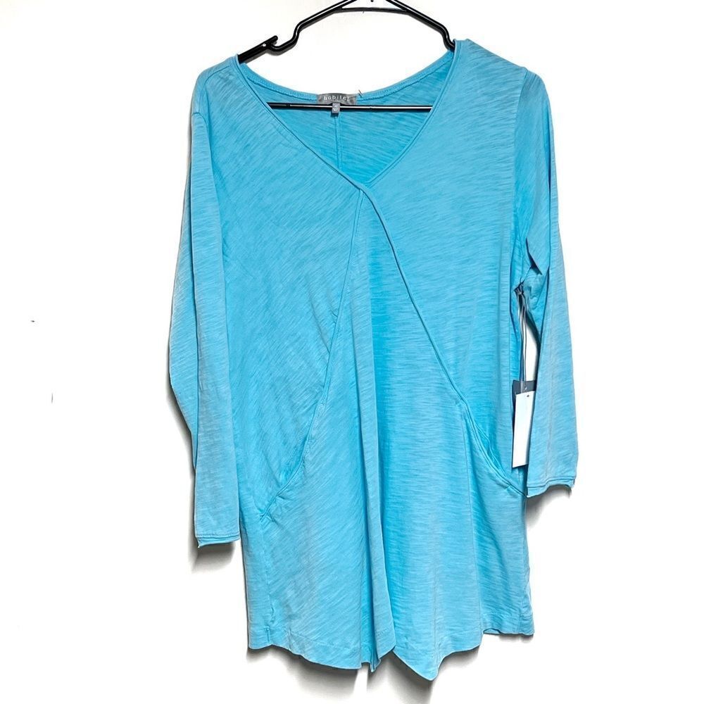 *Host Pick* NWT Habitat Cotton Pocket Pieced Tunic Capri 26905 Sz XS/S